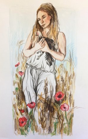 Chloe Smith painting